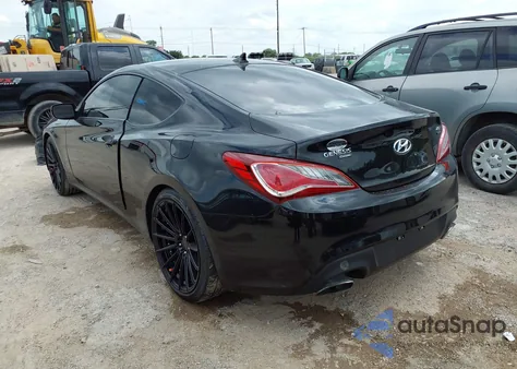 2013 Hyundai Genesis 2.0T R-Spec from USA, damaged, VIN KMHHT6KDXDU113087